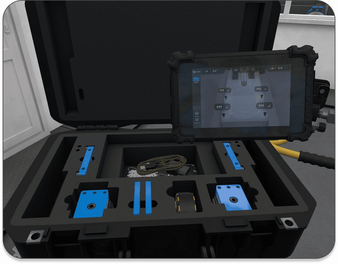 Демонстрация комплекта в вр